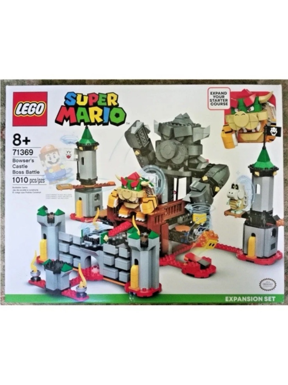 LEGO Super Mario Bowser's Castle Boss Battle Expansion 71369